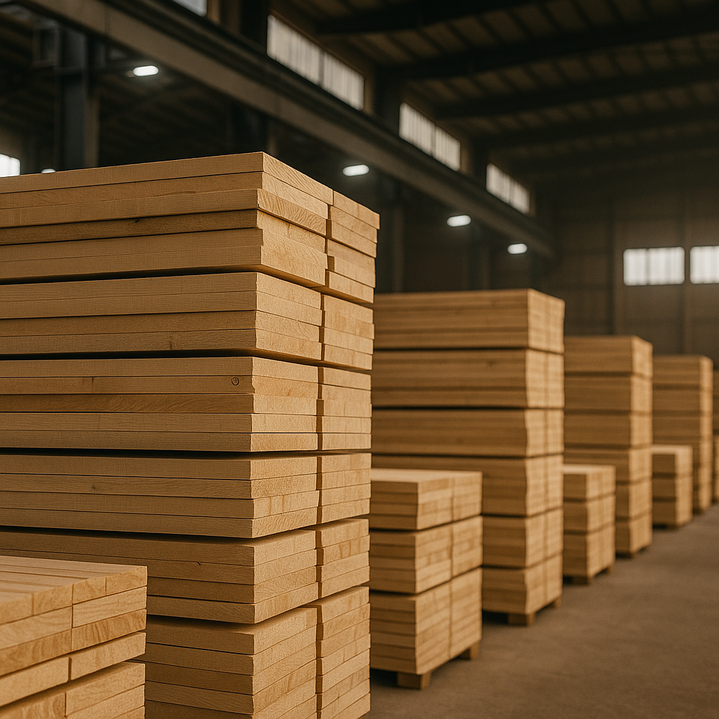 Premium lumber storage and quality control